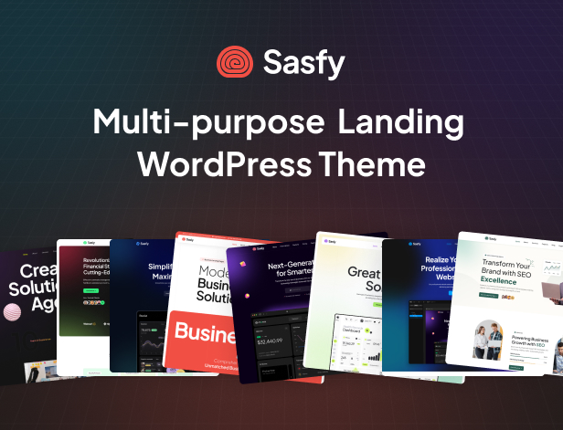 Sasfy - Multipurpose Elementor WordPress Theme