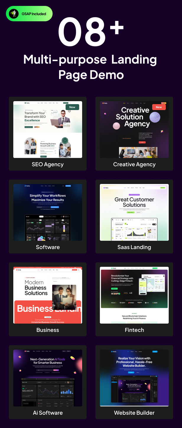 Sasfy - Multipurpose Elementor WordPress Theme